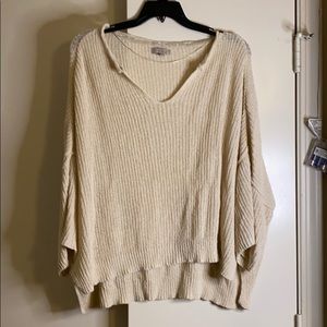 Wonderly 3x cream colored sweater